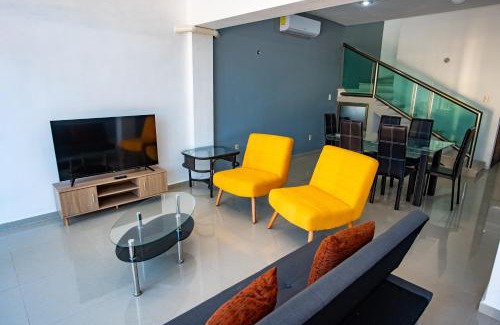 Chicxulub Pueblo Apartment | Modern villa with private pool, 1 block from the Ocean