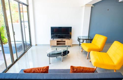 Chicxulub Pueblo Apartment | Modern villa with private pool, 1 block from the Ocean