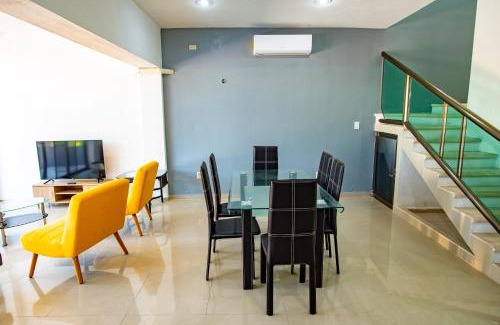 Chicxulub Pueblo Apartment | Modern villa with private pool, 1 block from the Ocean