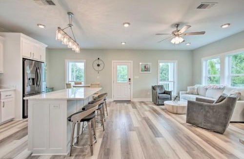 Waveland House | Chic Waveland Retreat with Deck, Steps from the Beach!