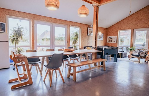 Petersdorf Apartment | Cozy Wooden Retreat with Garden, Near Ocean & Family-Friendly