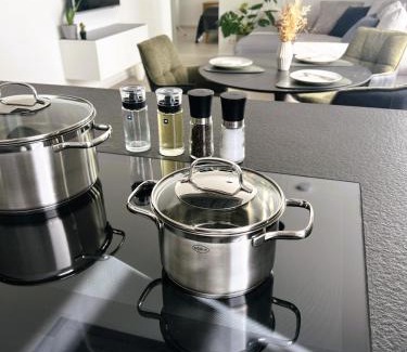 Waiblingen Apartment | Moderne 2-Zimmer-Wohnung - Küche - Balkon - Wifi