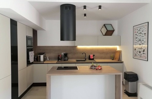 Slatine Villa | Modern Dalmatian Villa with Pool, 200m from the Beach