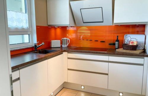 Ueberlingen Apartment | Modern Apartment by Lake Constance with Oceanfront Views