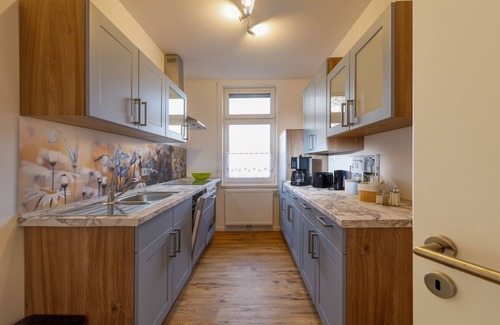 Wernigerode Apartment | Modern Apartment in Restored Timber House with Spa Access
