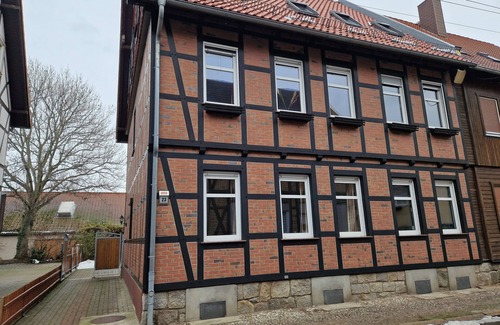 Wernigerode Apartment | Modern Apartment in Restored Timber House with Spa Access
