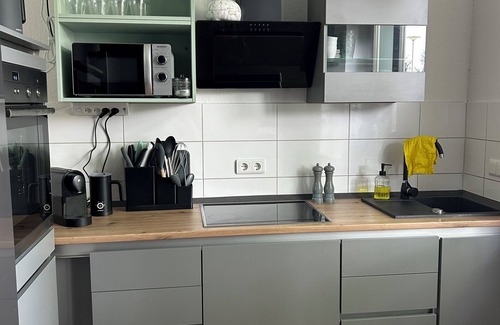 Magdeburg Apartment | Stylish Apartment with Terrace, Parking & Pet-Friendly Amenities