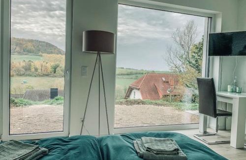 Friedewald Apartment | Stylish Double Room at Friedewald Rhönblick - 9.3/10 Rated