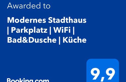 Seelhorst Apartment | Modern Stadthaus: 4-Star Comfort with Parking & WiFi
