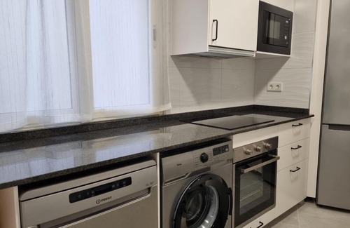 Gijon Apartment | Modern 3-Bedroom Retreat in Central Location