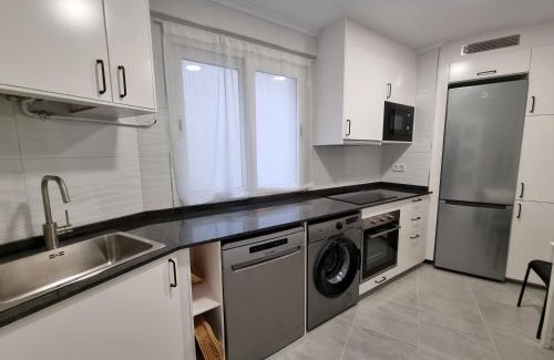 Gijon Apartment | Modern 3-Bedroom Retreat in Central Location