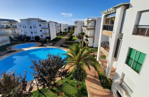 El Mansouria Apartment | Guest Rated 10/10: Al Yakout in Mohammédia with Pool