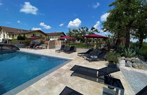 Brunning Apartment | Indulge at Mohnblume: Pool, Spa & Family-Friendly Retreat