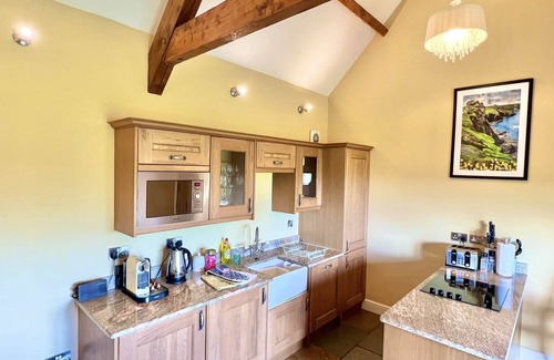 Littleham House | Pet-Friendly Molesworth Barn: Indoor Pool & Ocean View