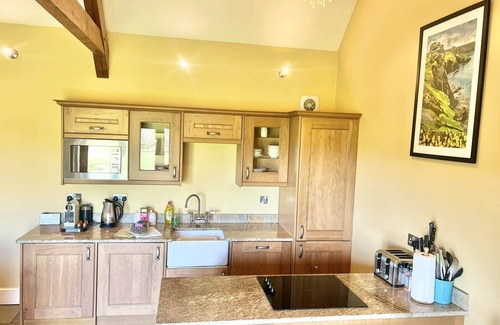 Littleham House | Pet-Friendly Molesworth Barn: Indoor Pool & Ocean View