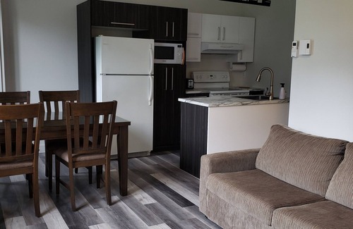 Chicoutimi Apartment | Discover Mon refuge Chic-urbain: Child-Friendly Retreat