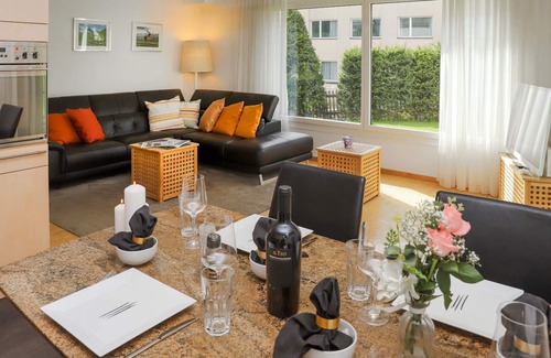 Meierhof Apartment | Top-Rated Mon Repos by Interhome with Lake View & Spa