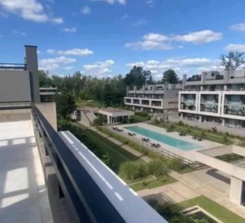 La Lonja Apartment | Cozy Mono Ambiente with Pool at Campus Vista Pilar