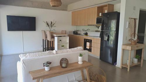 Olivos Apartment | Cozy River View Studio with Pool and Oceanfront Access