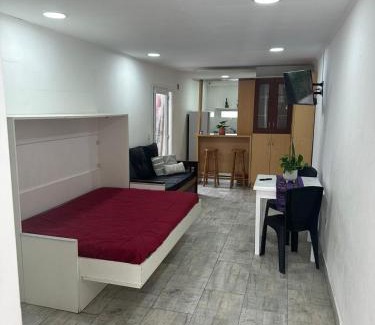 Las Colinas de Peralta Ramos Apartment | Pet-Friendly Monoambiente Serena Depto with 9.3/10 Rating