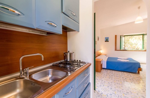 Vulcanello Apartment | Monolocale 10 vulcano on sea shore, Lipari, Italy