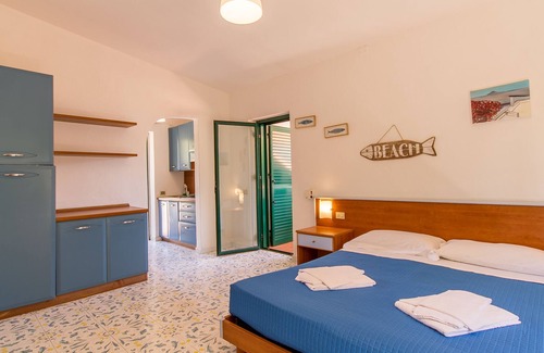 Vulcanello Apartment | Monolocale 9 Vulcano on Sea Shore, Lipari, Italy
