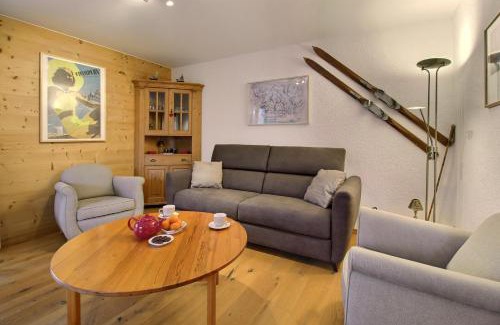 Champery Apartment | Modern Retreat Steps from Cable Car with Family-Friendly Perks