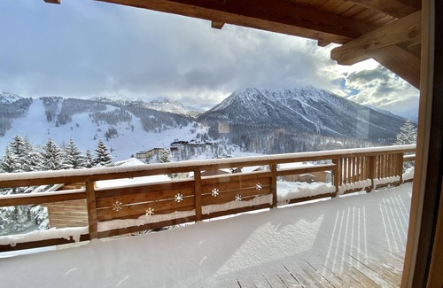 Montgenevre Ski Chalet | Montgenevre Tipamountain Chalet: Guest Rated 10/10 with Spa