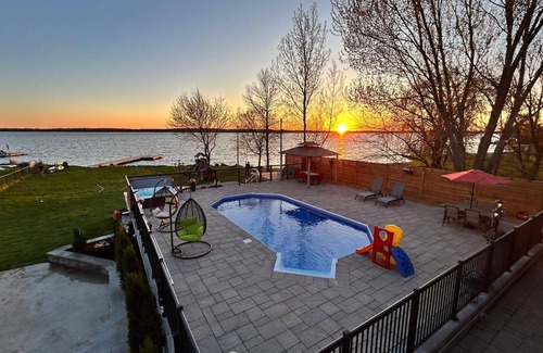 Valentia Cottage | Inviting Family Lakeside Retreat with Pool and Hot Tub