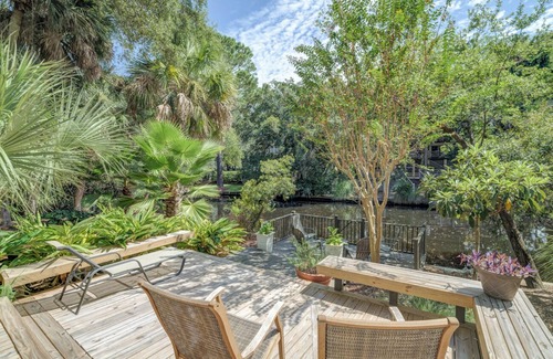 Palmetto Dunes Cottage | Oceanfront Retreat at Mooring Buoy 187 with Pool & Spa