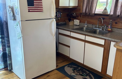 Limestone Cabin | Discover Moose Cabin at Mystic Water Resort - Pet Friendly Getaway