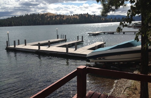 Proctor House | Moose Lodge: Rustic Retreat with Lake Views & Guest Cabins