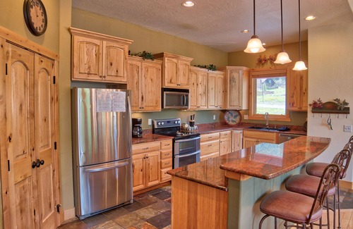 Blue River House | Relaxing Moose Meadow Retreat with Private Hot Tub & Pool