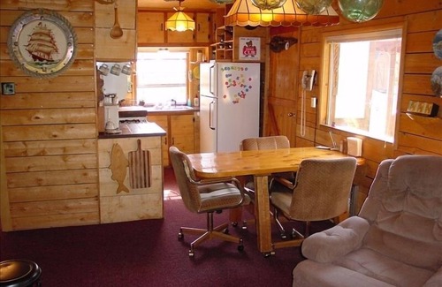 Sterling House | Moose River Resort: Cozy Ranch Chalet with Dock & Spa