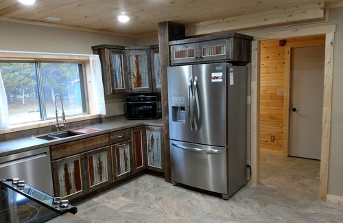Island Park House | Moose View Lodge: Scenic 3-Bedroom Cabin with Hot Tub