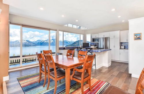 Sandpoint Ski Chalet | Discover a Custom Lake House with Private Island Retreat
