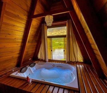 Praia Grande Cabin | Guest Rated: 10/10 at Morada do Corujão - Paraíso das Águas