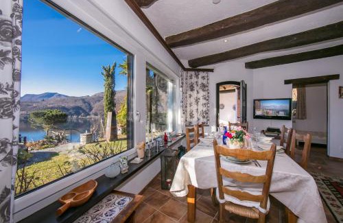 Morcote Villa | Idyllic Morcote Magic View - Family-Friendly with Pool