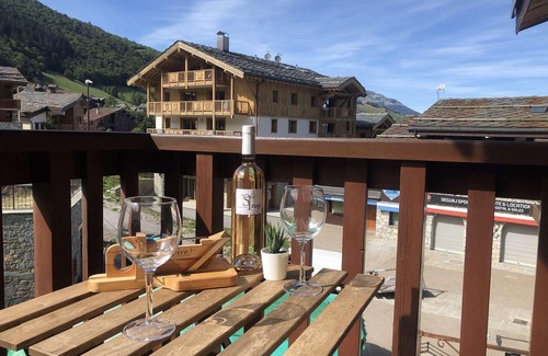 Les Avanchers-Valmorel Apartment | Cozy Morel 11: 2-Room Flat with Ski Slope Views