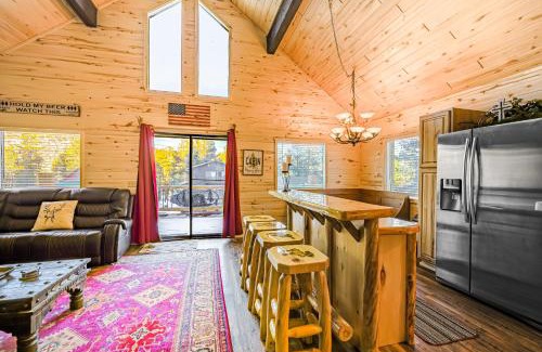 Ponderosa Pines House | Family-Friendly Morgan with Hot Tub & Pet Amenities