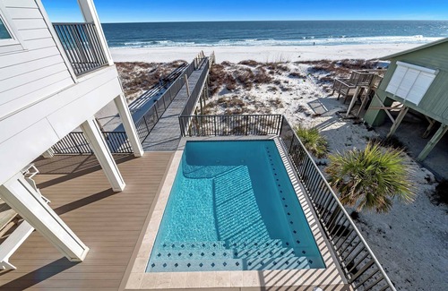Gulf Shores House | Beachfront Bliss at 'Morning Tide' with Private Pool & Golf