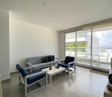 La Boquilla Apartment | Top-Rated Morros Cartagena: Beachfront Duplex with Pool