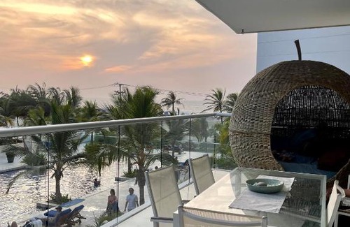 La Boquilla Apartment | Morros Epic: Oceanfront Getaway with Top-Rated Amenities