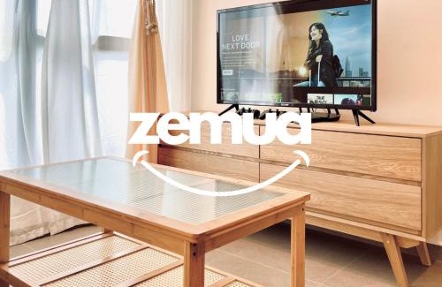 Sungai Penchala Apartment | MOSSAZ by ZEMUA Lv 26 Muji 2Rooms Near 1U IKEA