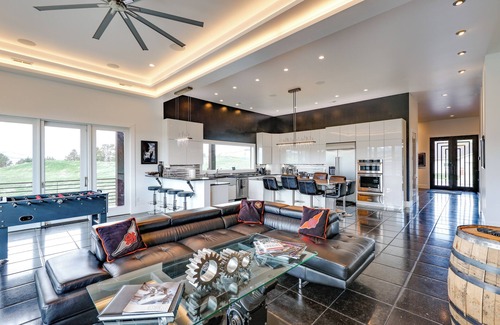 Spearfish House | Motorcycle-Themed Retreat in Spearfish with Hot Tub