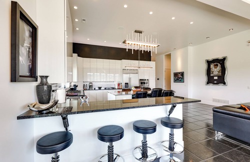 Spearfish House | Motorcycle-Themed Retreat in Spearfish with Hot Tub