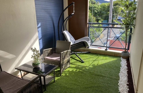 Sainte-Clotilde Apartment | Discover Moufia: Family & Pet-Friendly Getaway Awaits
