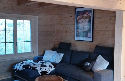 Champery Ski Chalet | Mountain chalet in Champéry, with panoramic view of the Dents du Midi mountains