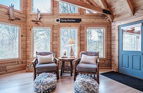 Sunday River Area House | Mountain Hideaway: Pool, Hot Tub & Steps to Sunday River!