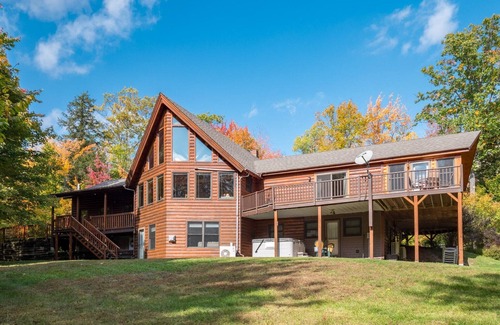 Sunday River Area House | Mountain Hideaway: Pool, Hot Tub & Steps to Sunday River!